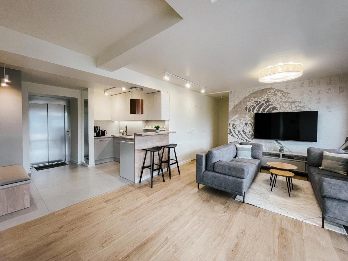 Penthouse Sloneczna Rapsodia - Blisko Parku Zdrojowego - Duzy Taras Na Dachu - Piekny Widok - Winda - Garaz Apartment Rabka Ngoại thất bức ảnh