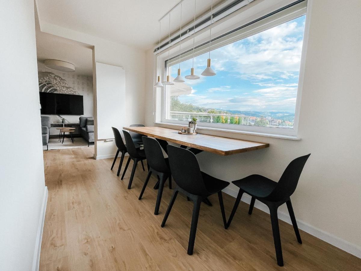 Penthouse Sloneczna Rapsodia - Blisko Parku Zdrojowego - Duzy Taras Na Dachu - Piekny Widok - Winda - Garaz Apartment Rabka Ngoại thất bức ảnh